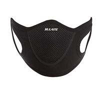 Bussky Outdoor Protection Face Covers, Reusable and Washable, Activated Carbon Filter Anti Dust Anti-Ultraviolet Outdoor Cycling Protection Breathable Facecover (Black)