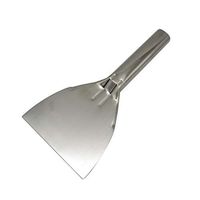 Kaiyitong01 Stainless Steel Putty Knife Spatula Putty Knife Pancake Spatula Trowel Cleaning Knife Multifunction Spatula ，Excellent craftsmanship (Color : Silver, Size : 1224.5cm)