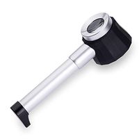 JINPENGRAN Magnifying Glass HD Handheld Magnifying Glass with 3LED Lighting fixtures for Jewellery Rock Identification for The Elderly