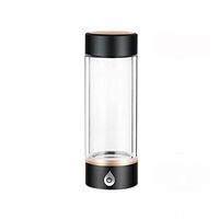 LOVEPET High Concentration Hydrogen-Rich Water Cup SPE Ion Membrane Alkaline Water Purifier Micro-Electrolyzed Water Glass 380ml