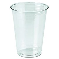 Dixie 10 oz. PETE Plastic Cup by GP PRO (Georgia-Pacific), Clear, CP10DX, 500 Count (25 Cups Per Sleeve, 20 Sleeves Per Case)