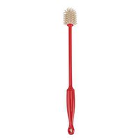 CLEANHOME Silicone Bottle Brush Cleaner Brush For Narrow Neck Bottle Sport Bottle,Small,Red
