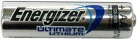 Energizer L91 AA Ultimate Lithium 1.5 Volt Battery - Bulk Pack(Counts 4)