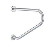 Bathroom safety rails Brushed stainless steel Barrier-free Bathroom Old Man U-shaped Pole Safety Handrails/Wall Mounted Straight Towel Holder/Handrail Toilet WC Bathroom Bathtub Silver Grab Rail