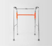 ZXQL Crutch Walking aids, Walker Four feet Old Man Walker Crutch Rehabilitation Boost Rack Foldable Walking aids Bearing Strong