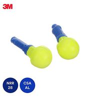 3M 318-1002 Mushroom Shaped E-A-R Form Foam Uncorded Earplugs, Multiple Use Push-Ins (Pack of 200)