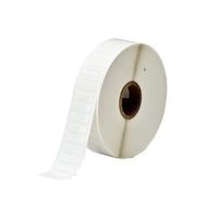 Brady THT-252-498-3-SC Label, Repositionable Vinyl Cloth, 0.750" H x 0.250" W, 3000/Roll, White (Pack of 3000)