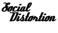 Social Distortion Rock Band - Sticker Graphic - Auto, Wall, Laptop, Cell, Truck Sticker for Windows, Cars, Trucks