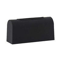 Tunell Tissue Dispenser - Slim sized beautiful tissue dispensers (Black)