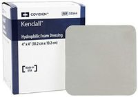 AMD Antimicrobial Polyurethane Foam Dressing 4" x 4" [Box of 10]