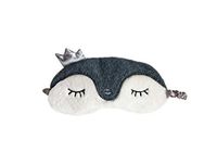 Monai Cute 3D Sleep Mask Plush Animal Sleeping Home Eye Cover for Women Girls Kids (Penguin)