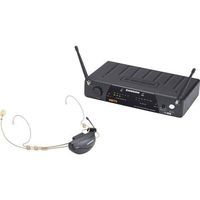 Samson Airline 77 AH7 Headset Wireless System with DE10x Headset Microphone, K1 Band