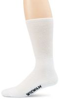 Wigwam Men's Diabetic Strider Socks, White, Large