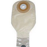 "1-Piece Post-Op Adult Drainable Pouch Precut Deep Convex 1-1/8"" Round"