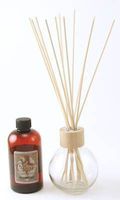 Courtney's Candles Clear 8.5 Ounce Ball Reed Diffuser Orange Blossom