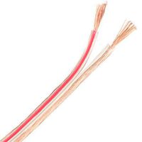 Skyline 500ft 16 Gauge 2 Wire Speaker Cable, Clear Jacket