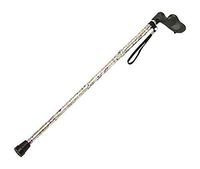 WSJL 2 Comfortable Grip Sticks, Woodland Flowers, Folding, Support and Stability Canes, Contour Handles,