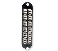 CCH-CP24-A8 - Corning CCH Panel, LC adapters, Duplex, 24 F, 62.5 µm Multimode (OM1)