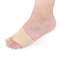 SUPVOX Metatarsal Pads Sleeves Foot Ball Metatarsal Gel Cushion for Mortons Neuroma Hallux Valgus Pads -Size L