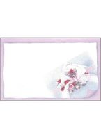 IGC 50 Memo/Enclosure/Floral/Gift Cards - Roses & lace (MC2060)