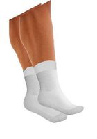Meditex Diabetic Light Silver Socks - Small (White)