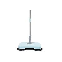 Gaoxingbianlidian Sweeper, Hand-pushing Household With Mop Sweeping Machine, Low Static Noise Reduction Sweeping Mopping Machine Set (34167cm, Blue) Handheld fully automatic