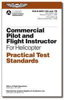 ASA Practcal Test Standards CFI Commercial Helicotper Rating