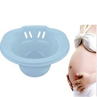 PJDDP Hip Bathtub,Non-Squatting Body-Cleansing,Pregnant Women Bathtub for Women Pregnancy Postpartum Postoperative Care,Blue