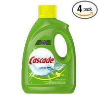 Cascade Lemon Dishwasher Detergent 155 oz (4 Pack)