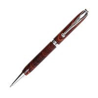 Comfort Twist Pen - Rhodium - Cocobolo