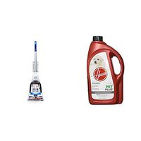 Hoover PowerDash Pet Carpet Cleaner, FH50700 &  PETPLUS Concentrated Formula, 64oz Pet Stain and Odor Remover, AH30320, Green