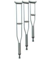 GF Health 3613C-8 Universal Aluminum Crutches (Combo Pack of 4 Adult, 2 Tall, 2 Youth) (Pack of 8)