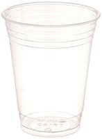 SOLO Cup Company Plastic Party Cold Cups, 16 oz, Clear, 1000 Cups