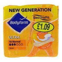 Bodyform Ultra Fit Normal No Wings
