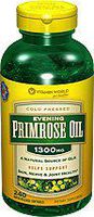 Vitamin World Evening Primrose Oil 1300 mg, 240 Rapid Release Softgels