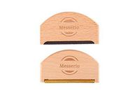 Messerio Cashmere & Wool Fuzz Remover Brushes | Portable Wooden Lint Remover Shaver Brushes Makes Sweaters, Clothes & Blankets Look Like New Again | (2) Pill Remover Brushes Included
