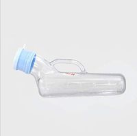 LSY@ Urinal Pot, 1200ml Portable Male Urinal Hospital Urine Collector Patient Urine Chamber Pot Bed Old Man Urine