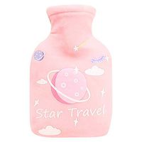 JUSTDOLIFE Hot Water Bag Fashion Mini Cute Cartoon Hand Warmer Hot Water Bottle for Student