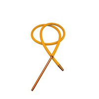 Miaomiaogo 1.8M Hookah Shisha Hose with Aluminum Stem Silicone Hose Shisha Hookah Hose Modern Smoking Pipe