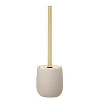 Bloomingville A82043041 Toilet Brush Holder, Gold