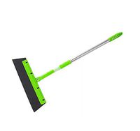 Cinhent Broom Rotate Connector Rubber Broom Sweeper Dust Hair Bathroom Wiper Broom Remover Pet Hair Removal Broom Sweep Carpet and Floor Sweeper Broom