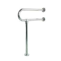 KMCMYBANG Toilet Rail Safety Hand Support Railing, U-Shaped Toilet Frame Railing, Seat Support for Special Crowds at Home and in The Hotel (Stainless Steel) Toilet Safety Rails