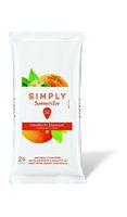Simply Summer's Eve Cleansing Cloth, Mandarin Blossom, 24 Count