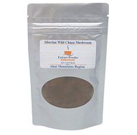 Organic Siberian Chaga Mushroom Extract Powder from Altai Mountains Region