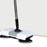 Sisyria 360° Spin Mop, Household Cleaning Mops Floor Mop Sweeper Vacuum Home Broom Home Sweeper Mop Sweeper,White