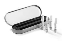4 Piece O-Tank Capacity 1ML with Metal Carry Case Daily Use (Silver)