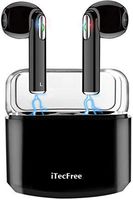 Wireless Earbuds Stereo Bluetooth Headphones with Charging Case Mini in Ear Earphones Built-in Mic Noise Reduction Sweatproof Sports Wireless Headphones Bluetooth Earbud