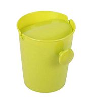 Creative Fashionable Mini Desktop Trash/Wastebasket, Green Round