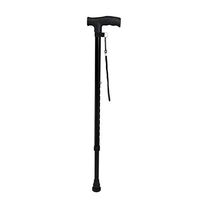 cane Aluminum Lightweight Non-Slip Single Foot Ergonomic Handle Adjustable Height 71-93.5Cm for Arthritis Seniors Disabled Use HOJZ