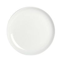 Francessa - Classico 10" White Porcelain Coupe Plate, Case of 12